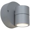 Access Lighting KO, 1 Light Outdoor LED Wall Mount Spotlight, Satin Finish, Clear Glass 20350LEDDMGLP-SAT/CLR